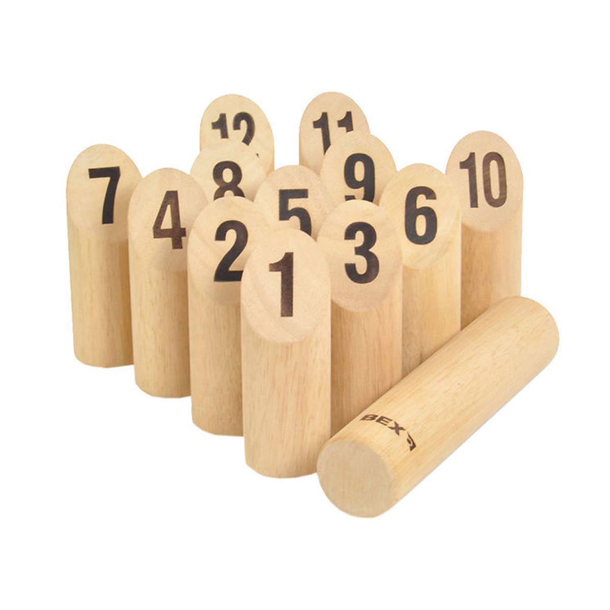 Bex Sport Havespil - Træ - Number Kubb