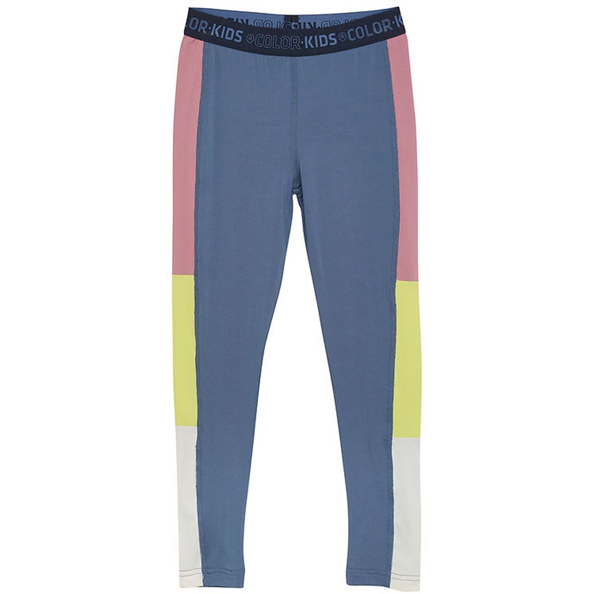 Color Kids Leggings - Polyester - Vintage Indigo m. Gammelrosa