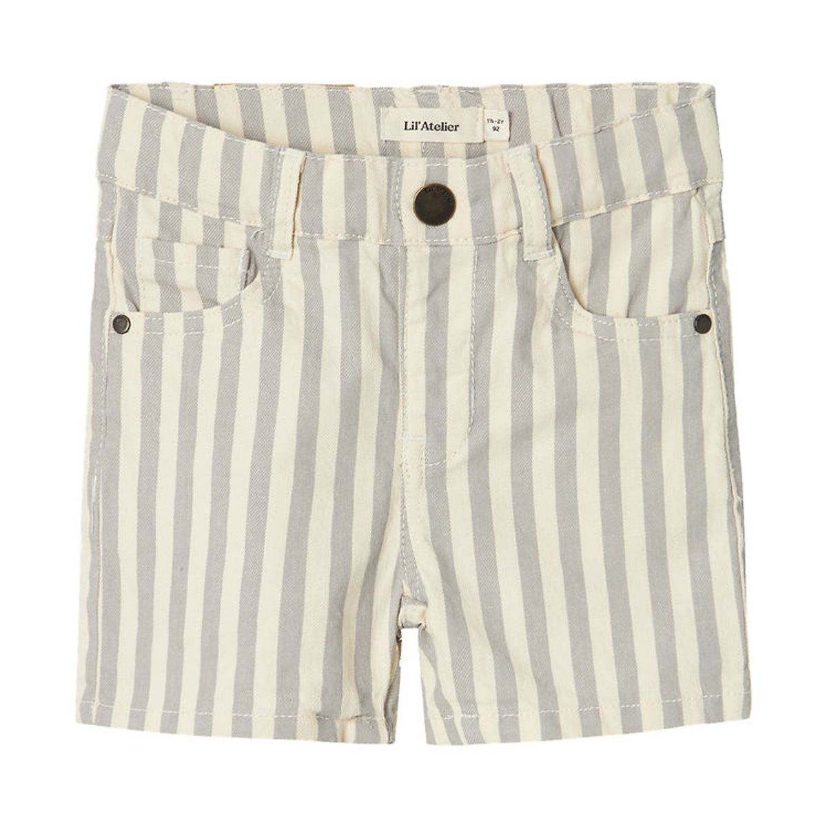 Lil' Atelier Shorts - NmmHugo - Limestone