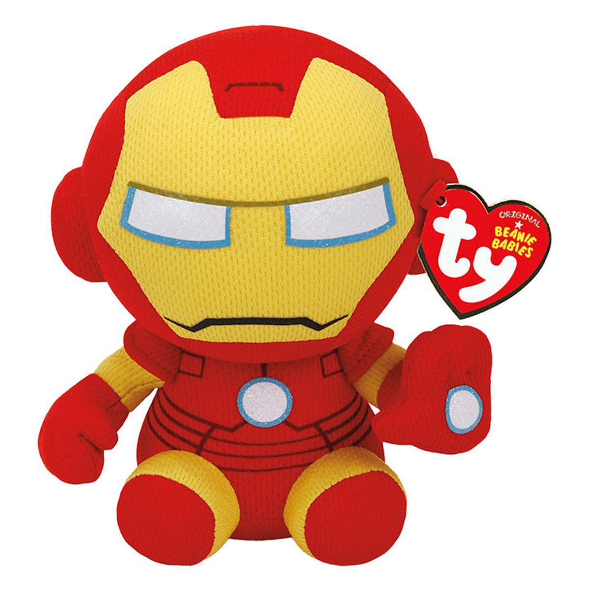 Ty Bamse - Beanie Babies - 15 cm - Marvel Iron Man