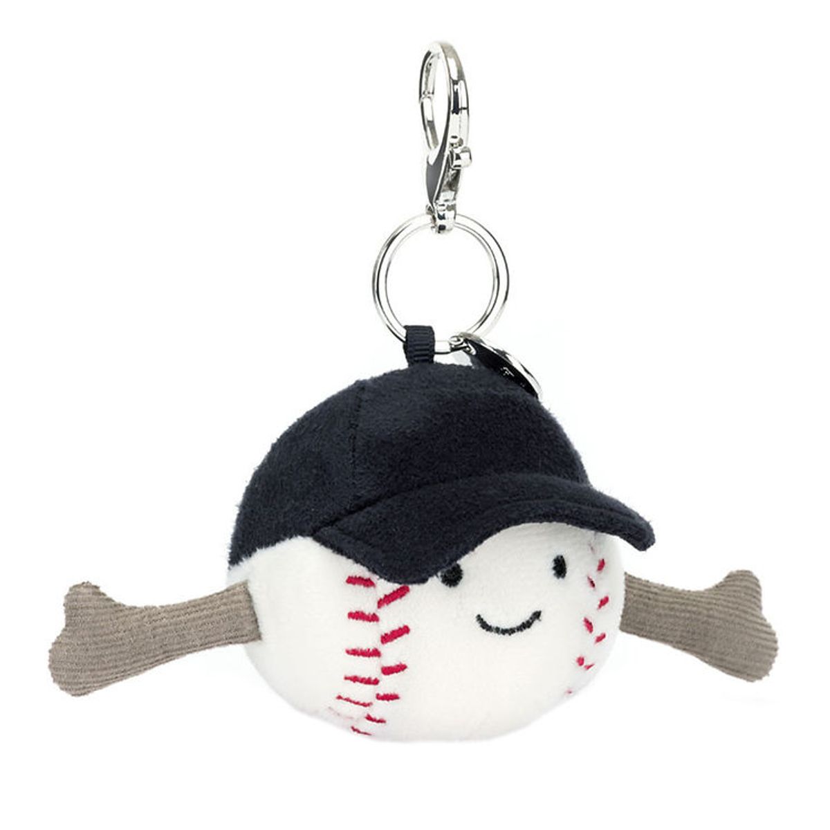 Jellycat Nøglering - 12x6 cm - Amuseables Sports Baseball