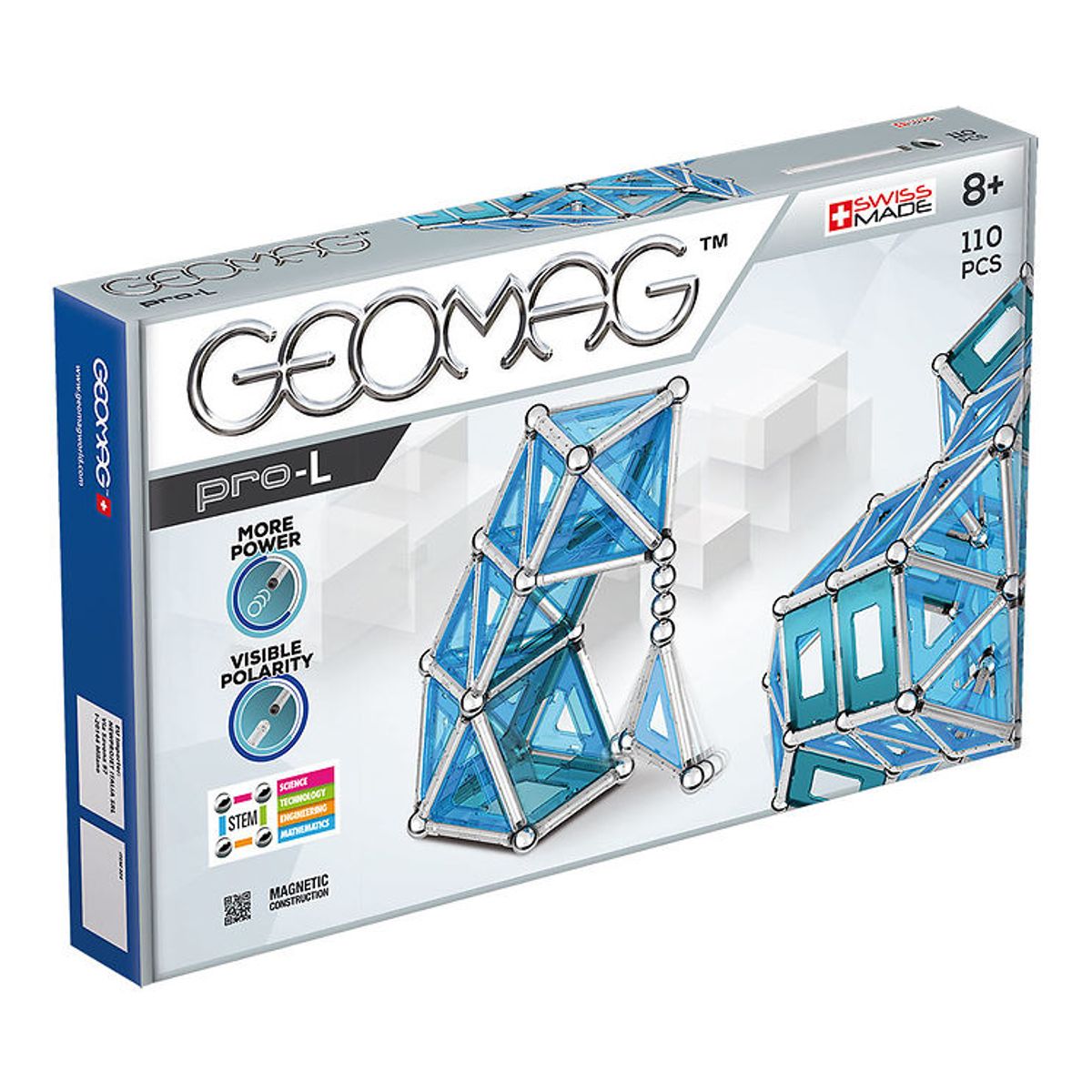 Geomag Magnetsæt - Pro-L Panels - 110 Dele