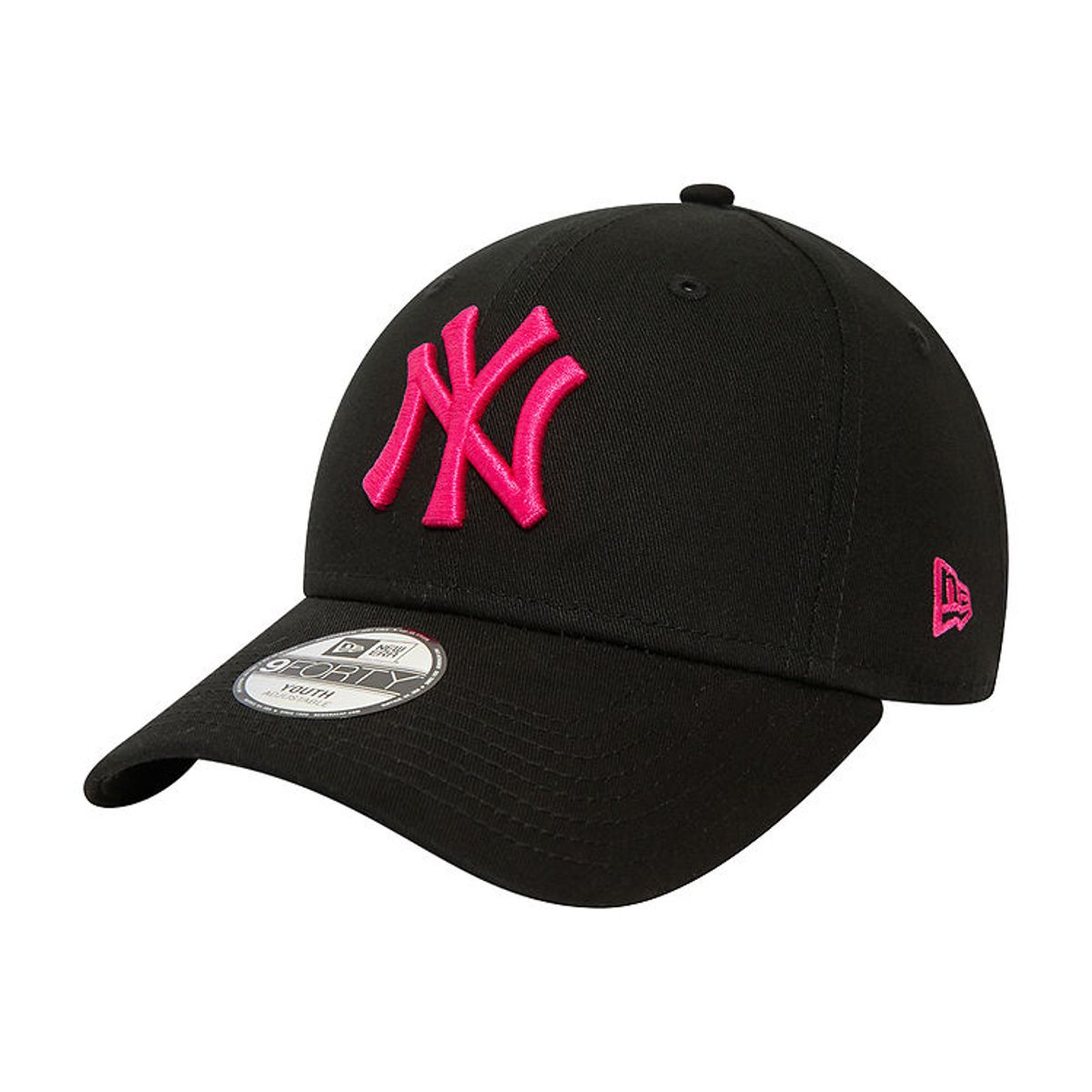 New Era Kasket - 9Forty - New York Yankees - Sort/Pink