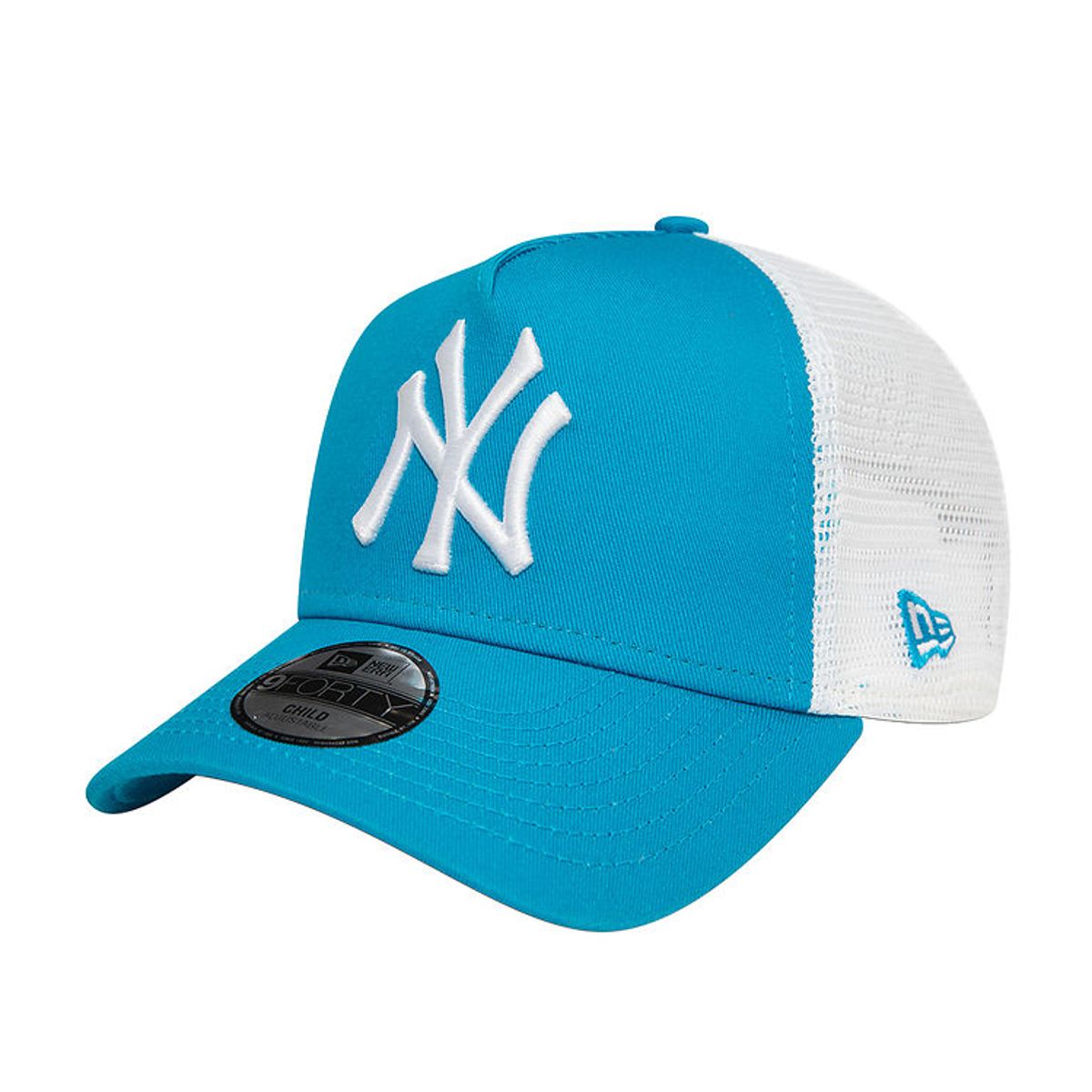 New Era Kasket - 9Forty - New York Yankees - Bright Blue/Hvid