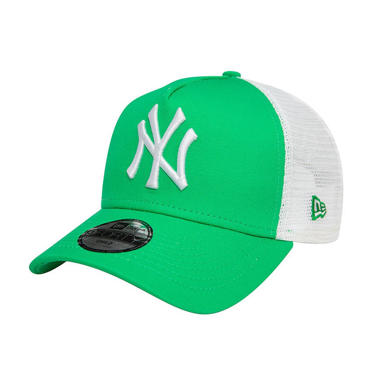 New Era Kasket - 9Forty - New York Yankees - Bright Green/Hvid