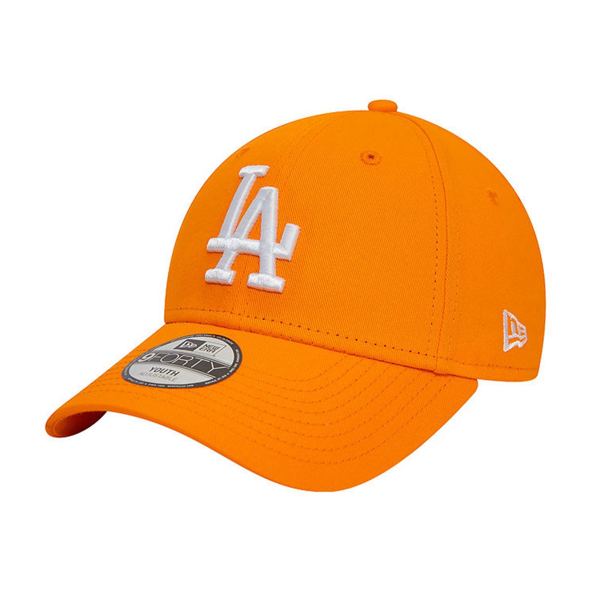 New Era Kasket - 9Forty - Dodgers - Orange/Hvid