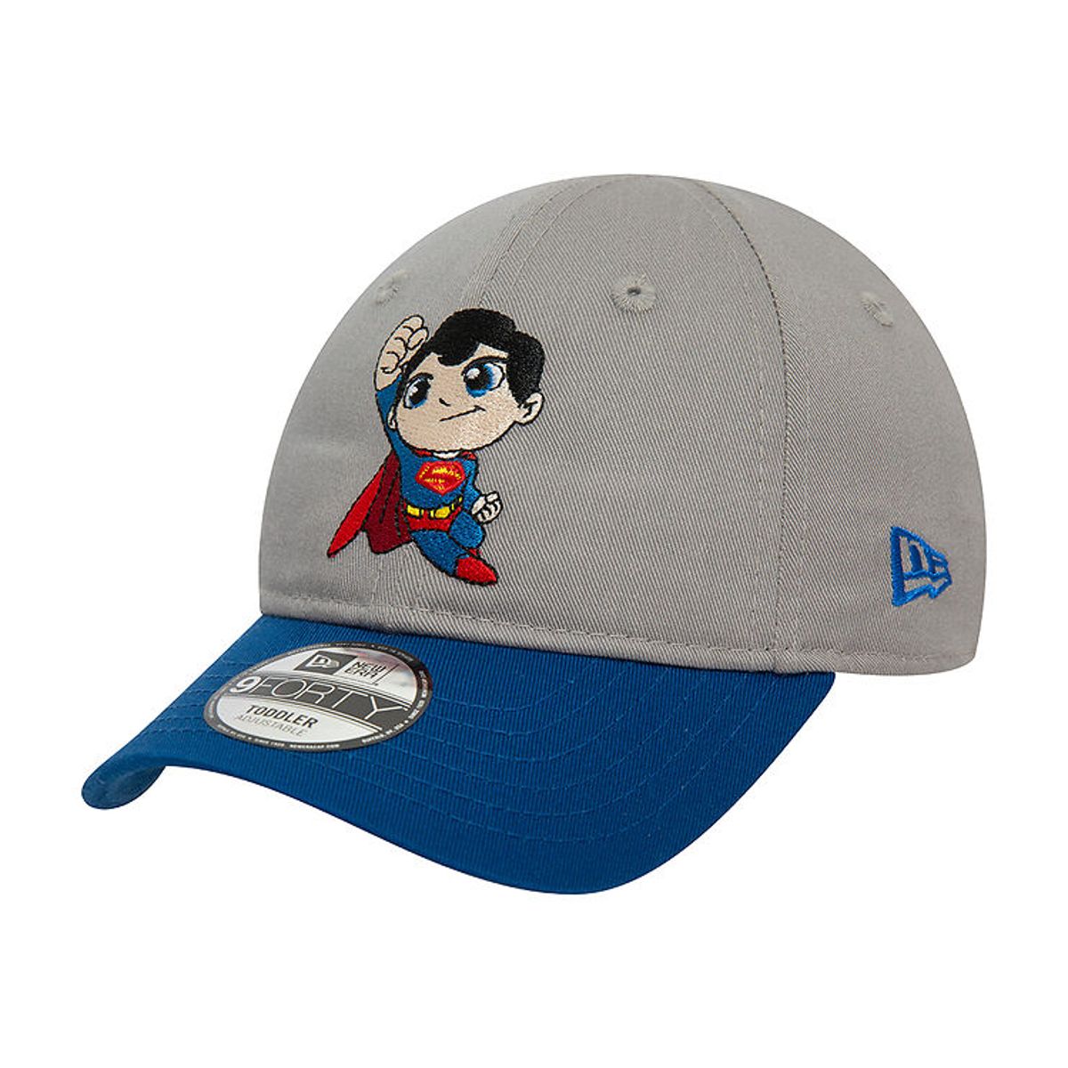 New Era Kasket - 9Forty - Superman - Grå/Blå