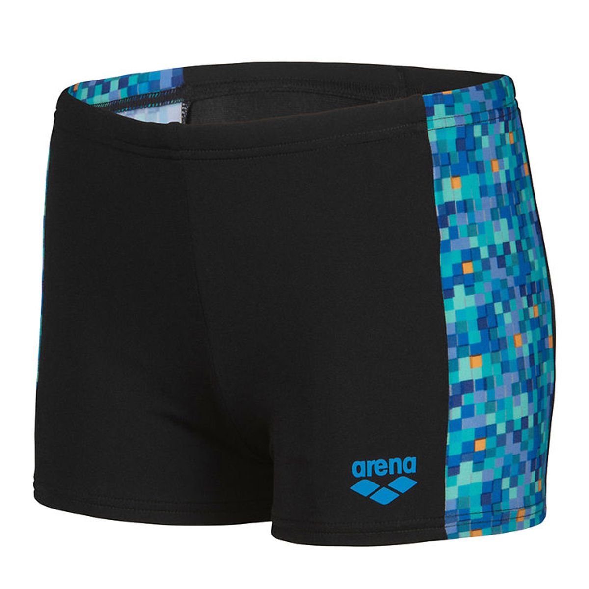 Arena Badebukser - Pooltiles - Black/Blue Multi