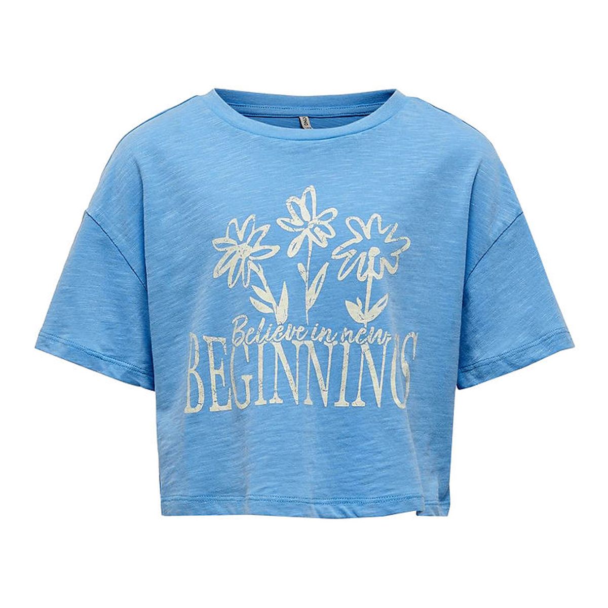 Kids Only T-Shirt - KogNora - Azure Blue/Beginnings