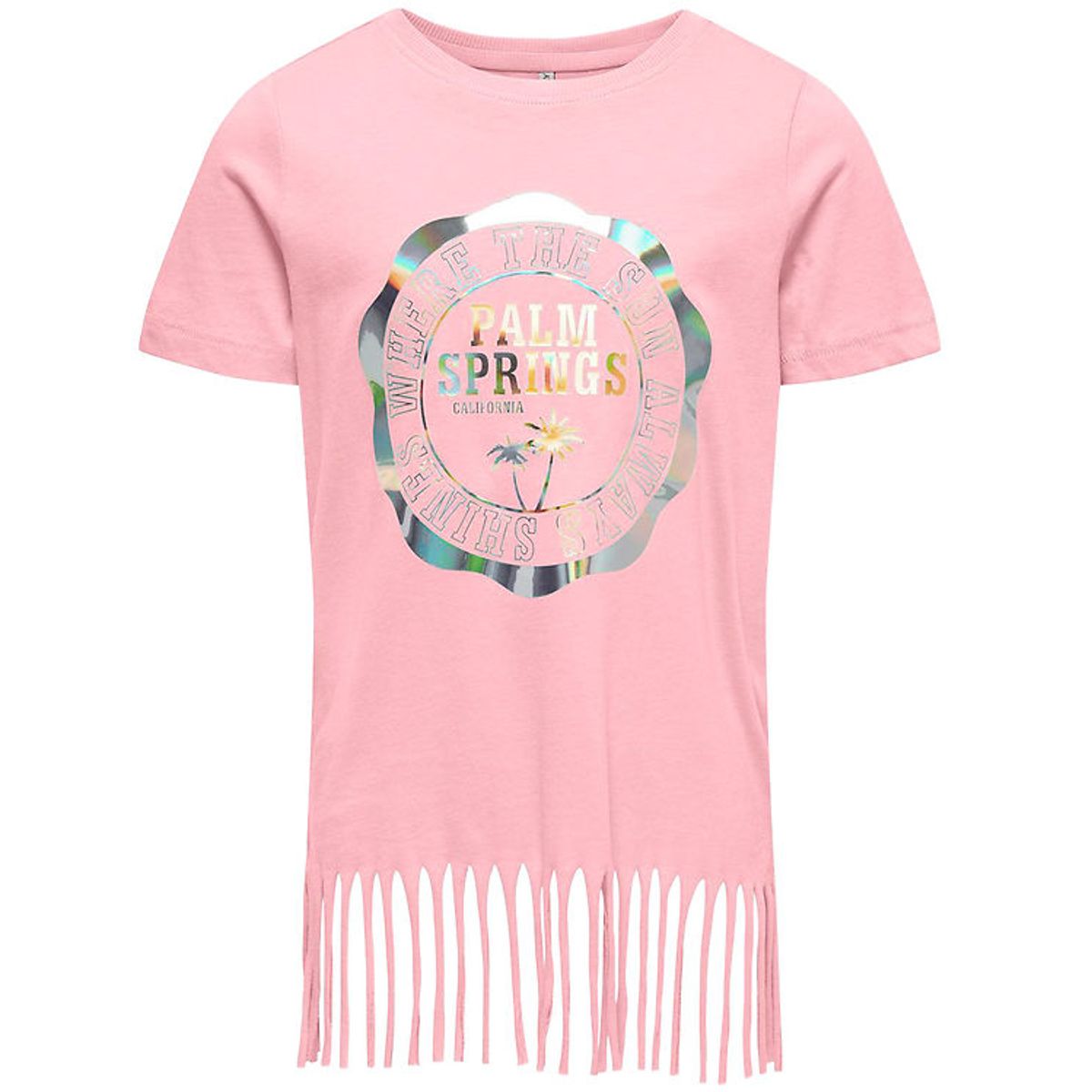 Kids Only T-Shirt - KogAlison - Candy Pink/Palm