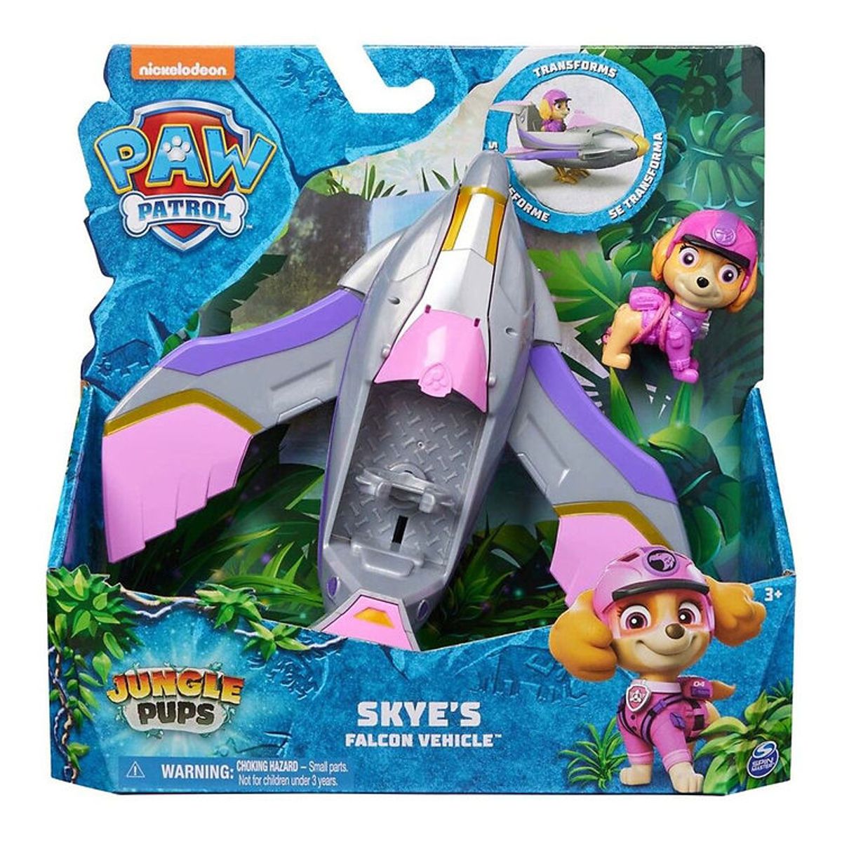 Paw Patrol Legetøjsflyver - 20 cm - Skye's Falcon Vehicle