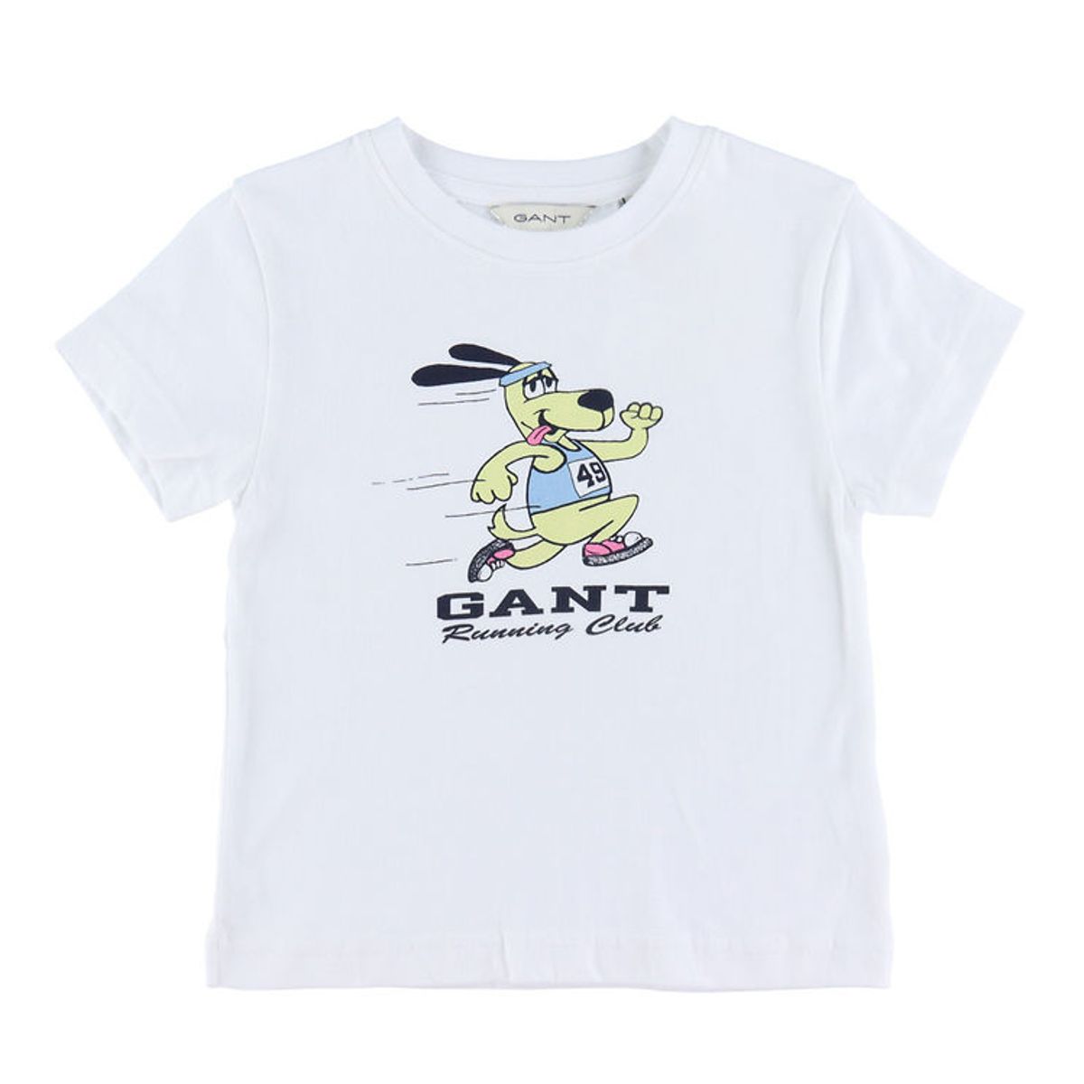 GANT T-shirt - Running Dog - Hvid