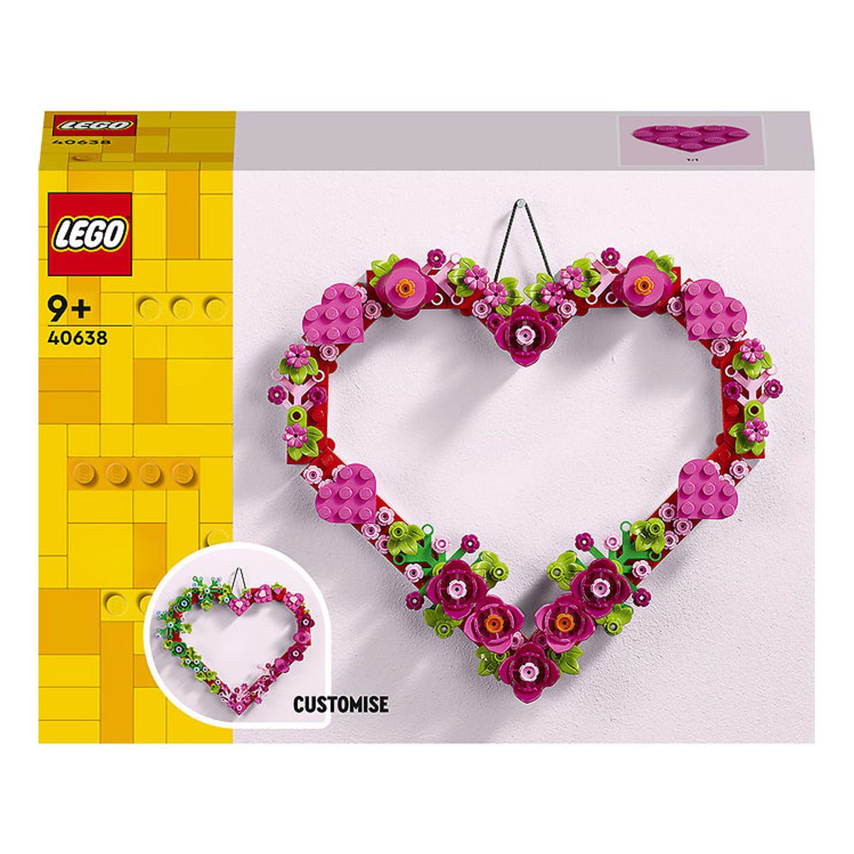 LEGO ® - Hjertepynt 40638 - 254 Dele