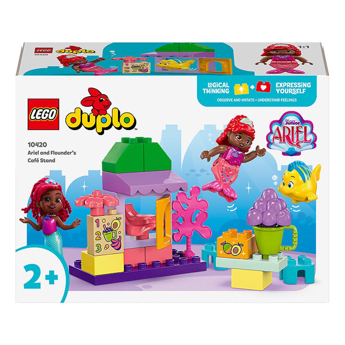 LEGO ® DUPLO Disney - Ariel Og Tumles Cafébod 10420 - 22 Dele