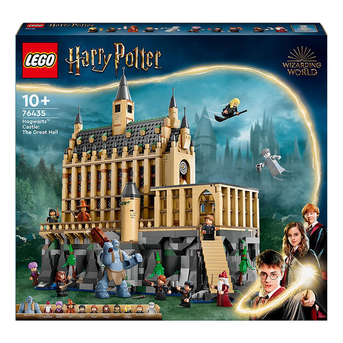 LEGO ® Harry Potter - Hogwarts-slottet Storsalen 76435 - 1732 Del