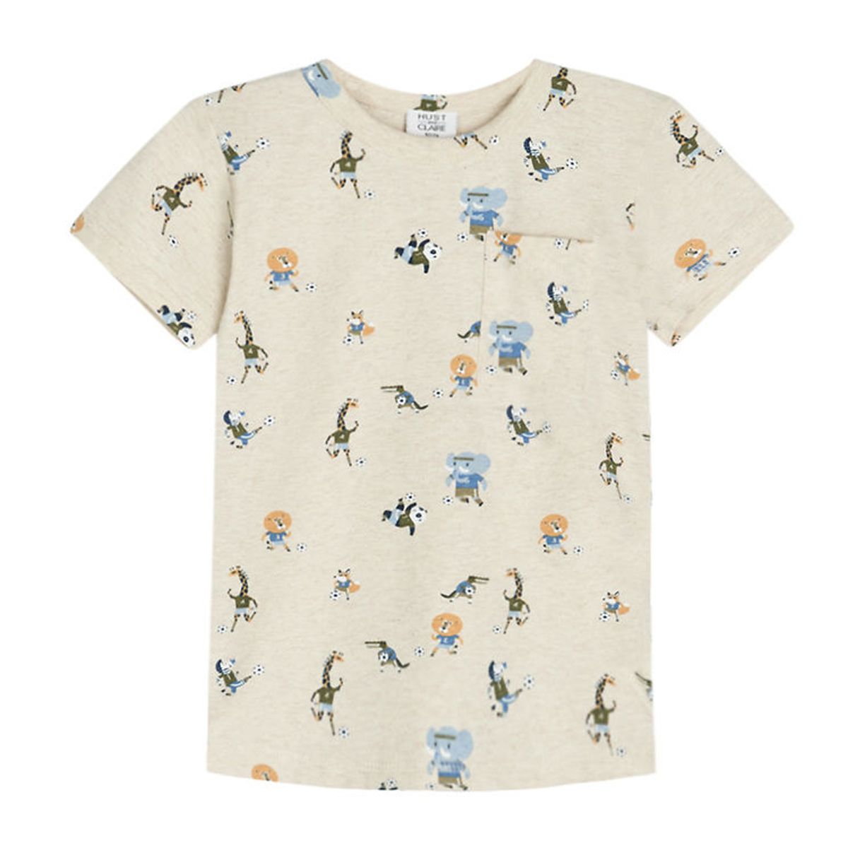 Hust and Claire T-shirt - Anker - Wheat Melange