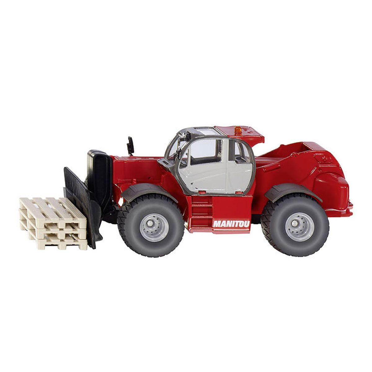 Siku Teleskoplæsser - 1:50 - Manitou Mht 10230 Telehandler - Rød