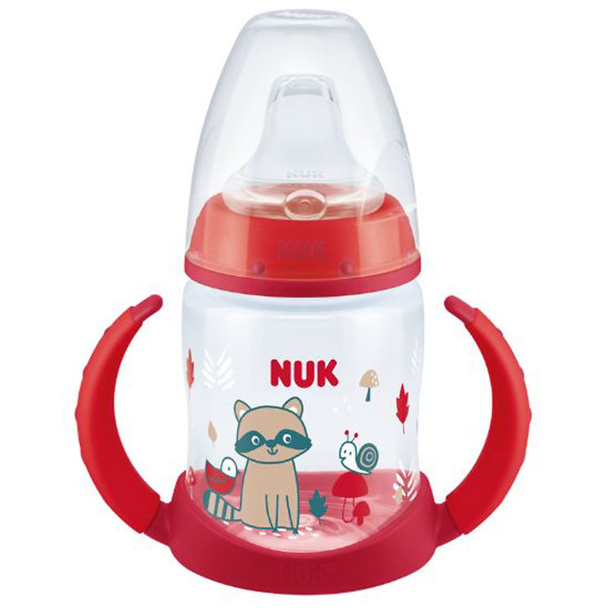 Nuk Drikkekop m. Håndtag og Tud - First Choice - 150ml - Rød