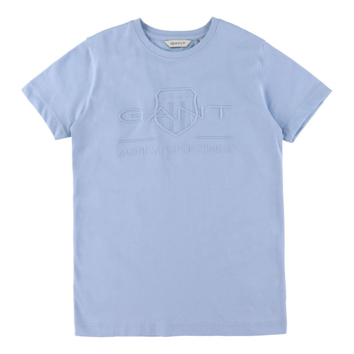 GANT T-shirt - Tonal - Fresh Blue