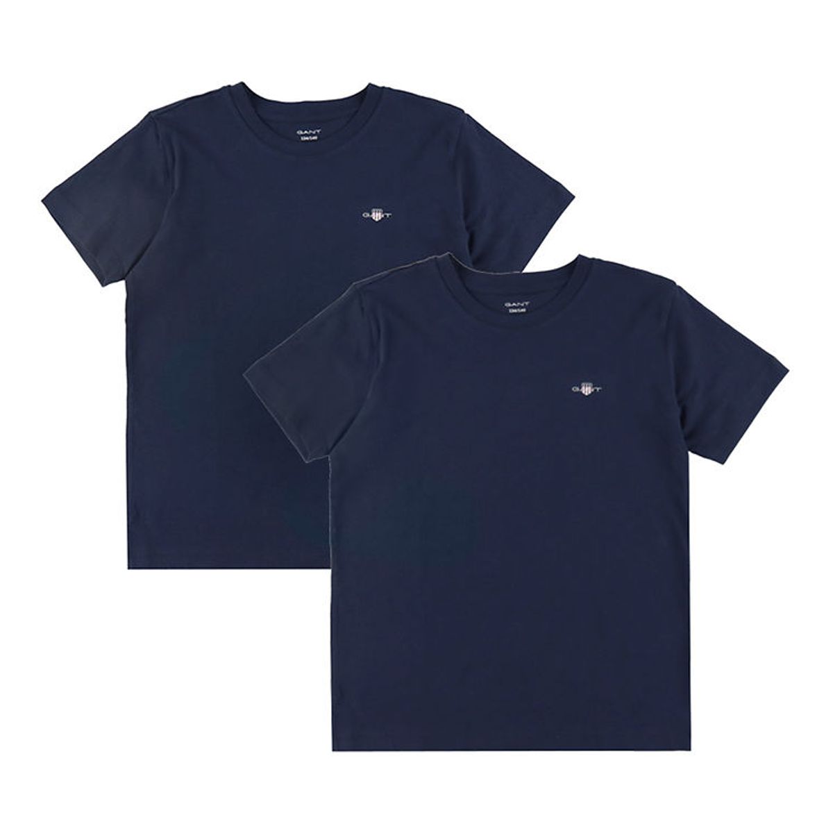 GANT T-shirt - 2-pak - Marine