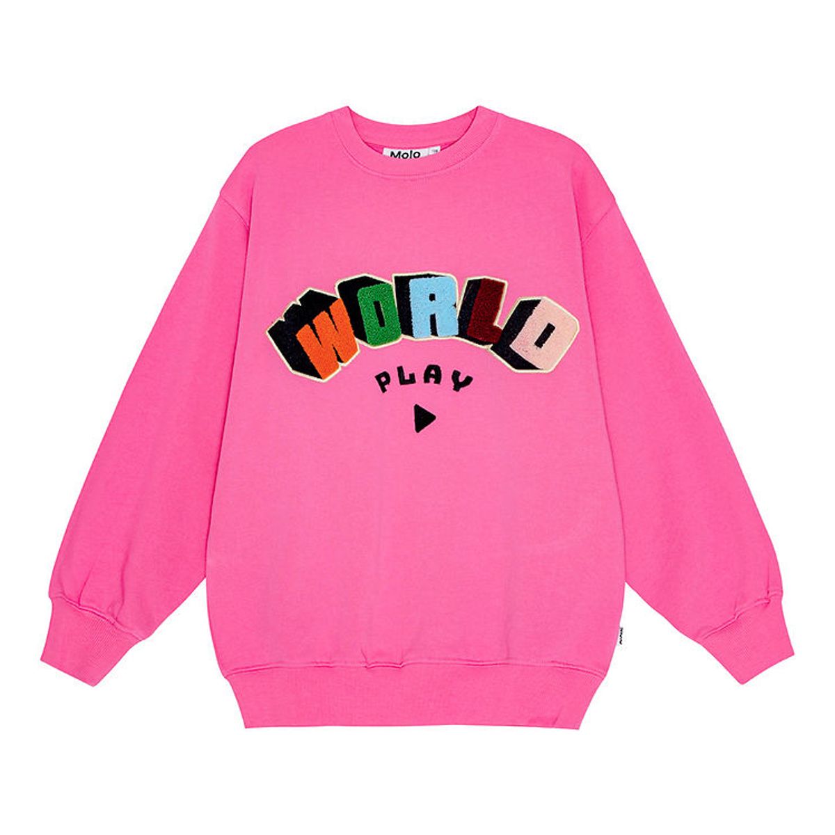 Molo Sweatshirt - Monti - Shocking Pink