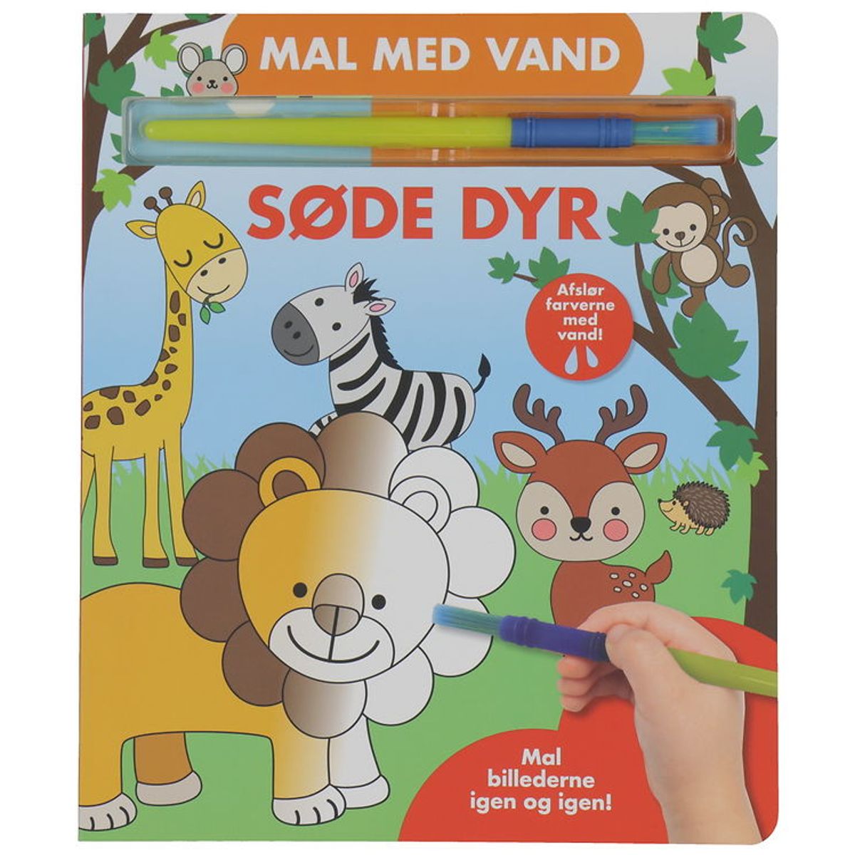 Alvilda Malebog - Mal med Vand - Søde Dyr