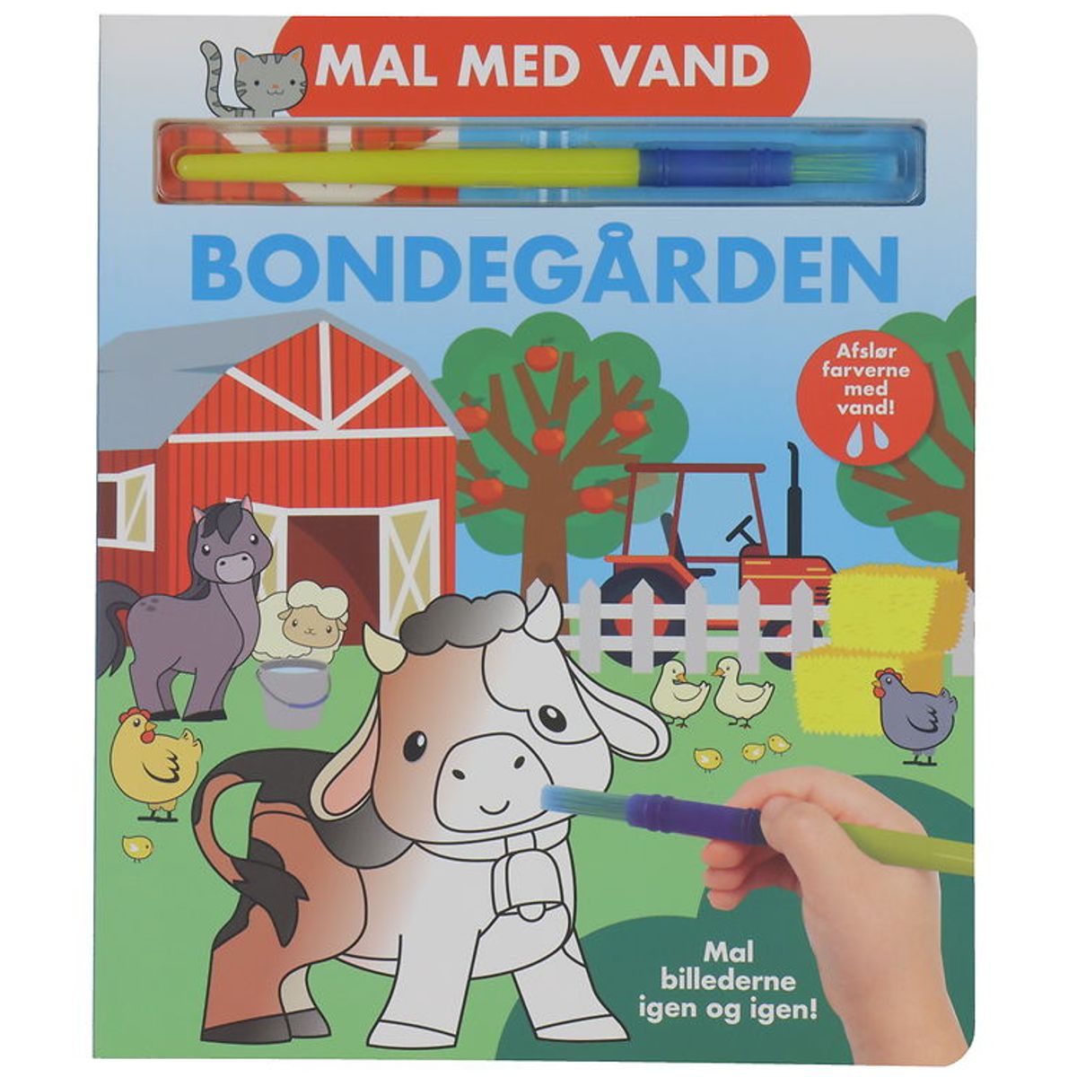 Alvilda Malebog - Mal med Vand - Bondegården