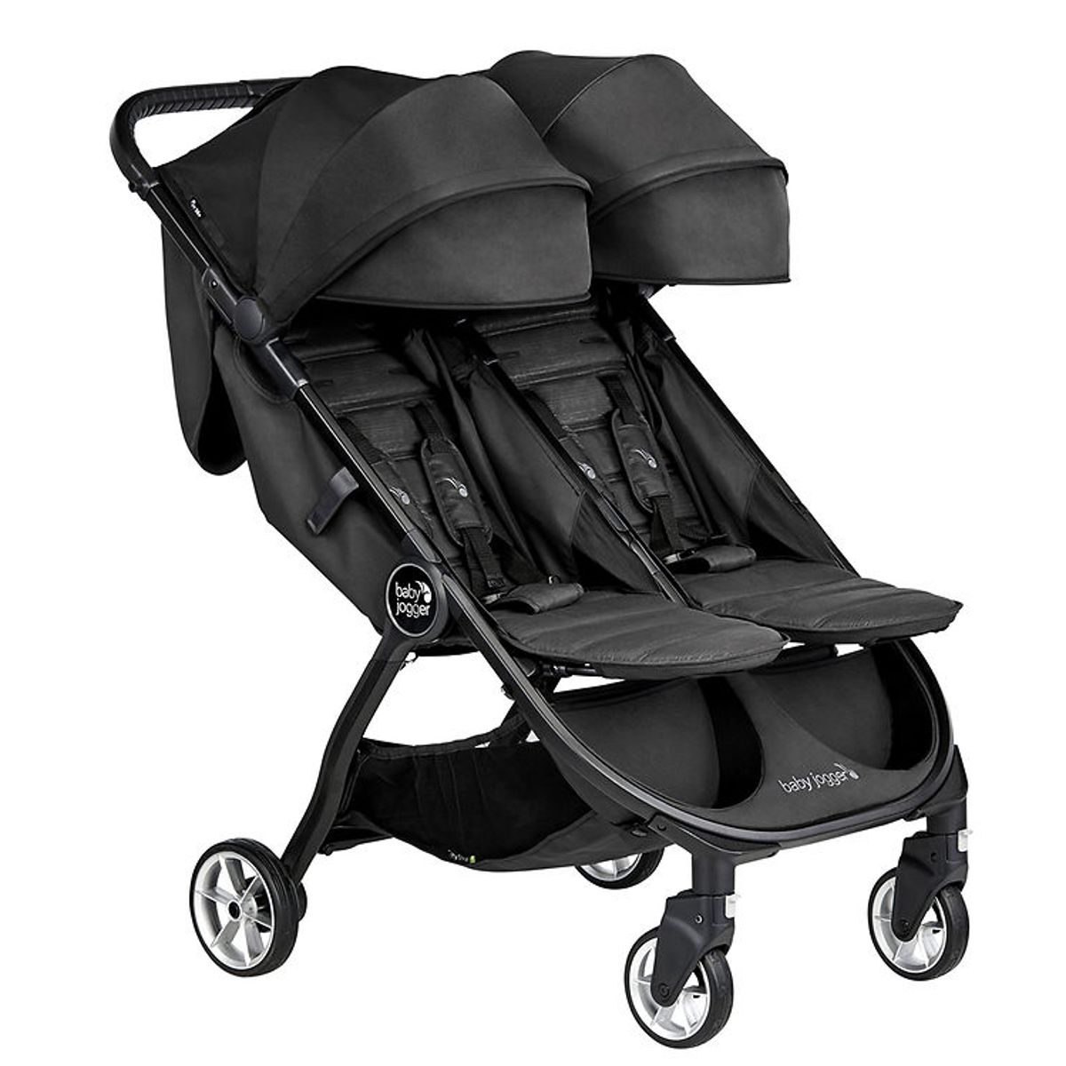 Baby Jogger Klapvogn - City Tour 2 Double - Sort