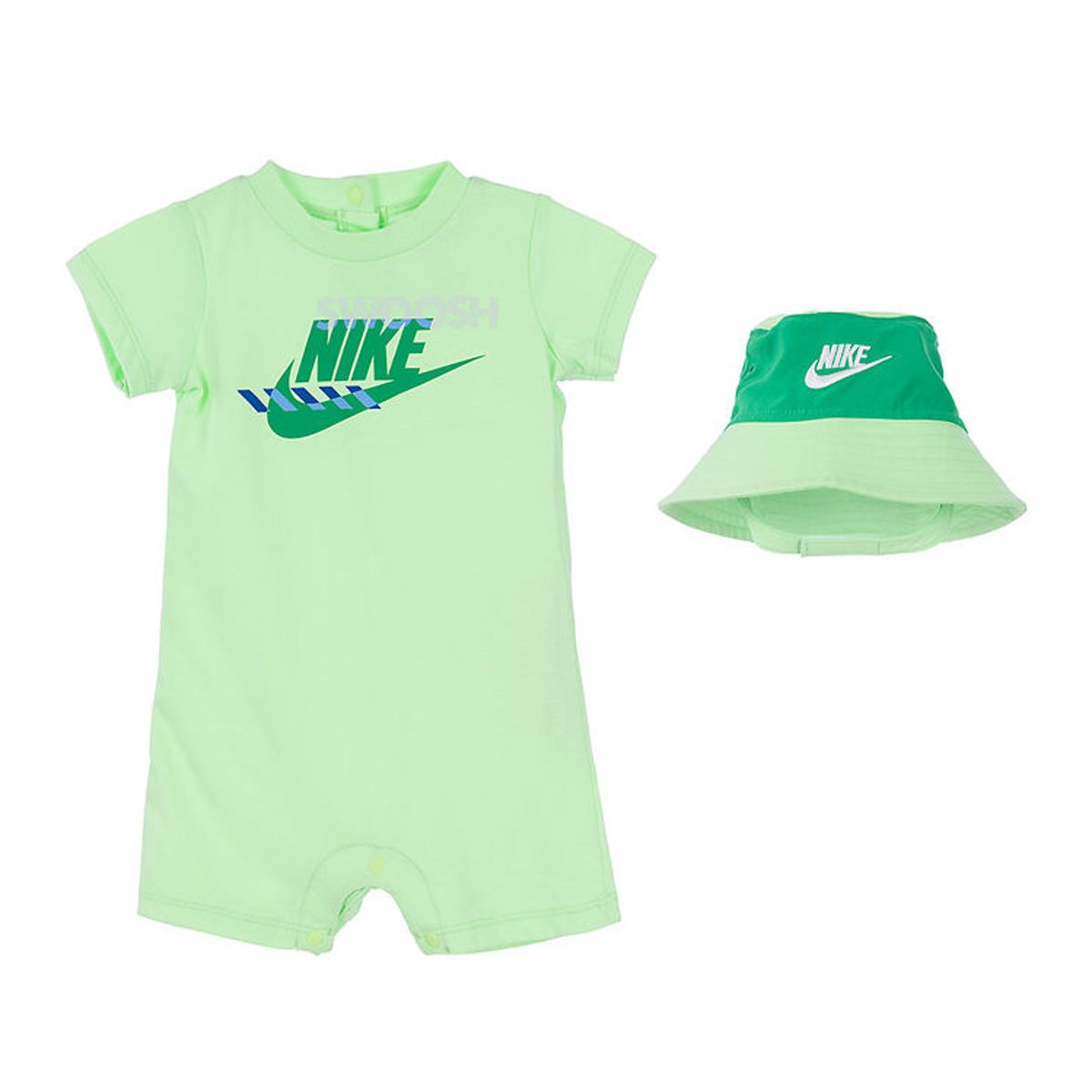 Nike Sæt - Sommerdragt/Bøllehat - Vapor Green