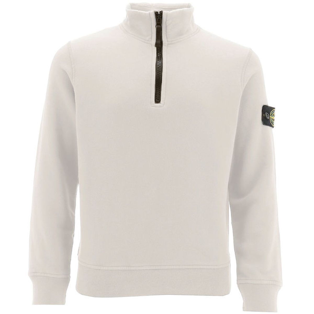 Stone Island Sweatshirt m. Lynlås - Plaster