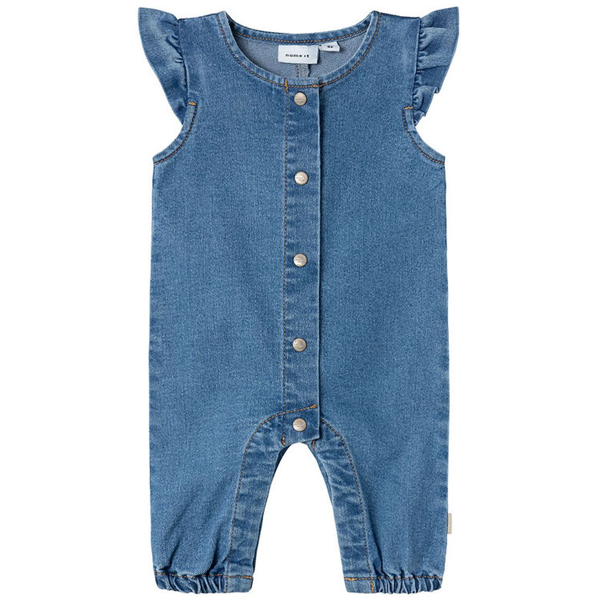 Name It Buksedragt - NbfLola - Medium Blue Denim