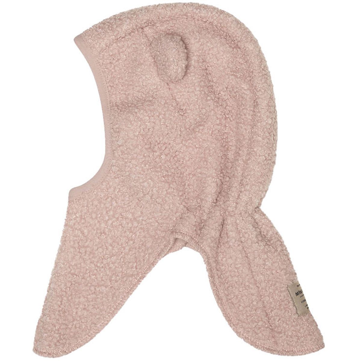 Mini a Ture Elefanthue - Fleece - MatJeffi - Adobe Rose