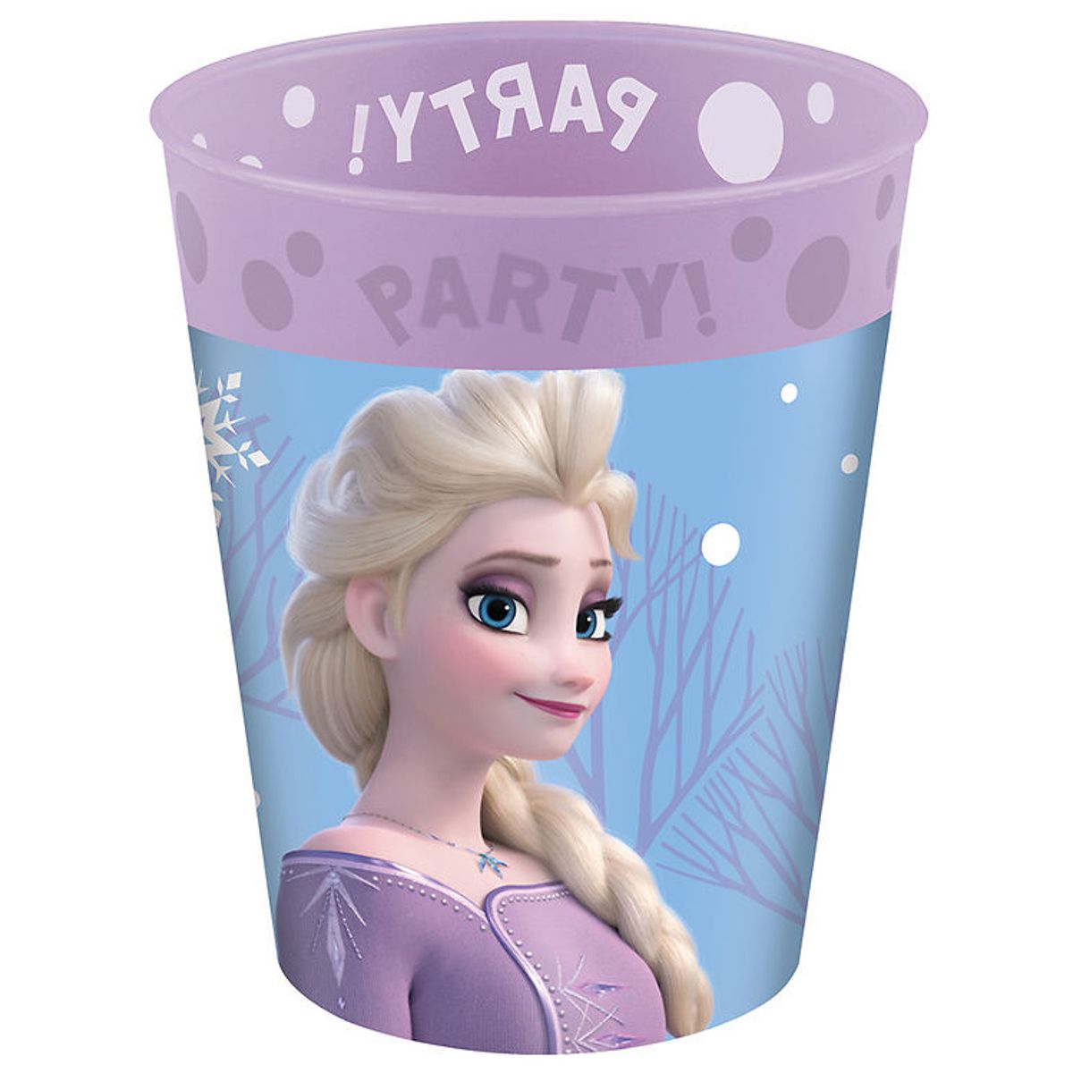 Decorata Party Plastikkopper - 4-pak - 250 ml - Frozen II Wind S