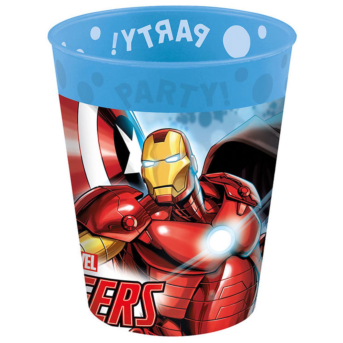 Decorata Party Plastikkopper - 4-pak - 250 ml - Avengers Infinit