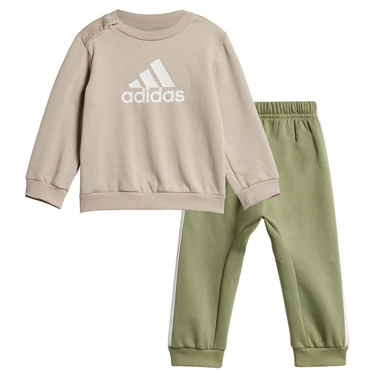 adidas Performance Sweatsæt - I Bos Logo Jog - Beige/Grøn