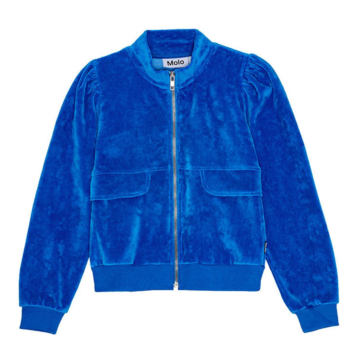 Molo Cardigan - Velour - Malika - Lapis Blue