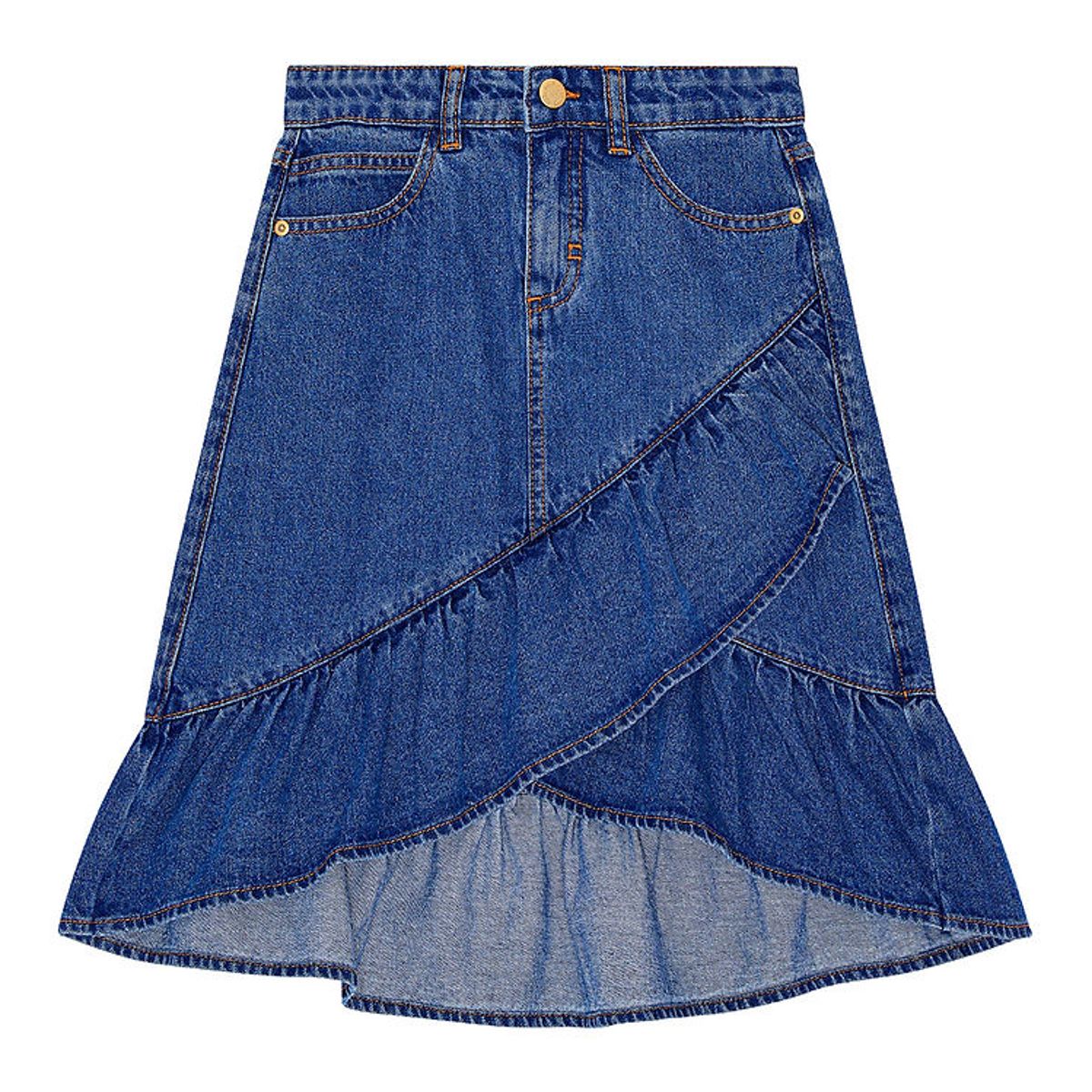 Molo Nederdel - Belinda - Mid Blue Denim