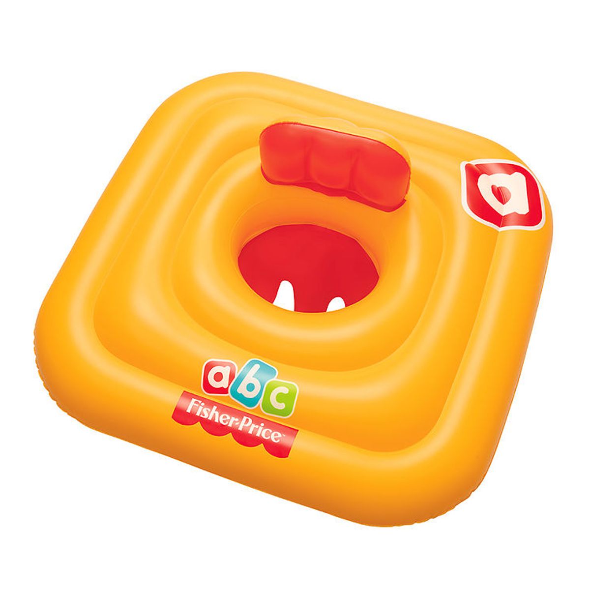 Bestway Babybadering - 76cm - Fisher Price - Orange/rød