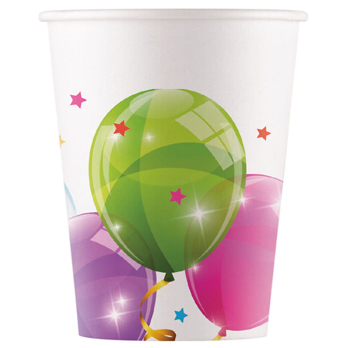 Decorata Party Papkrus - 8-pak - 200 ml - Sparkling Balloons