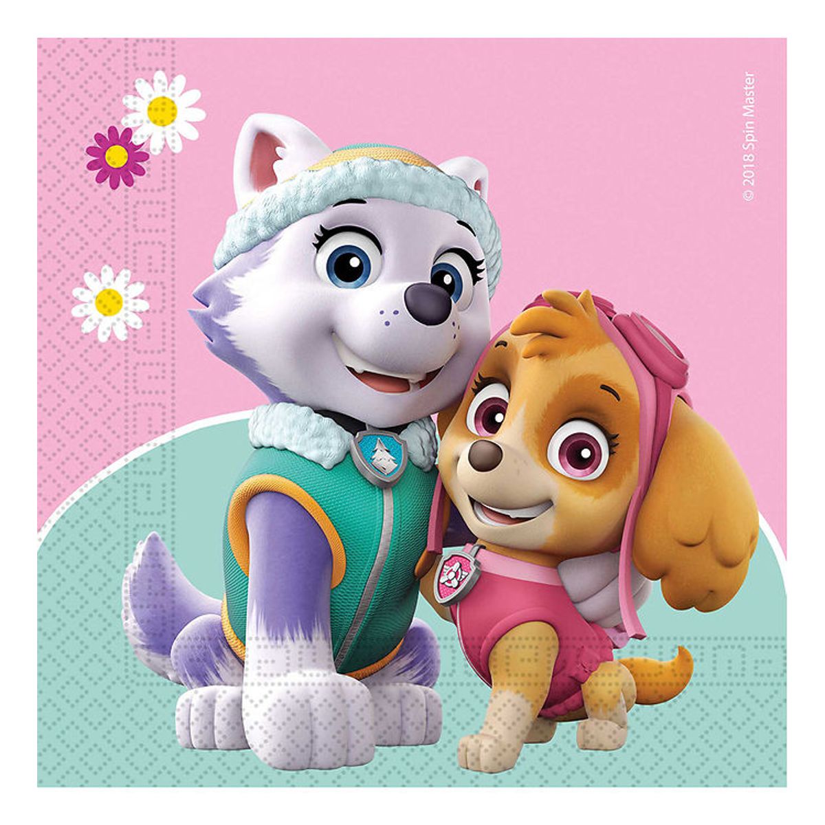 Decorata Party Servietter - 20-pak - 33x33 cm - Paw Patrol Skye