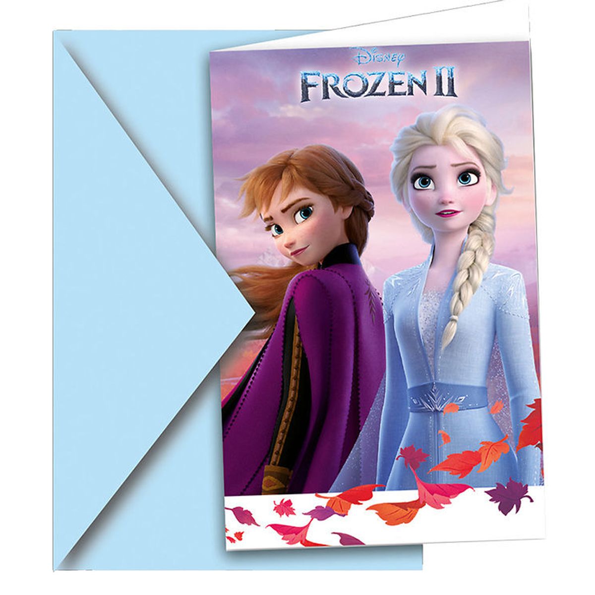 Decorata Party Invitationer - 6-pak - Frozen II