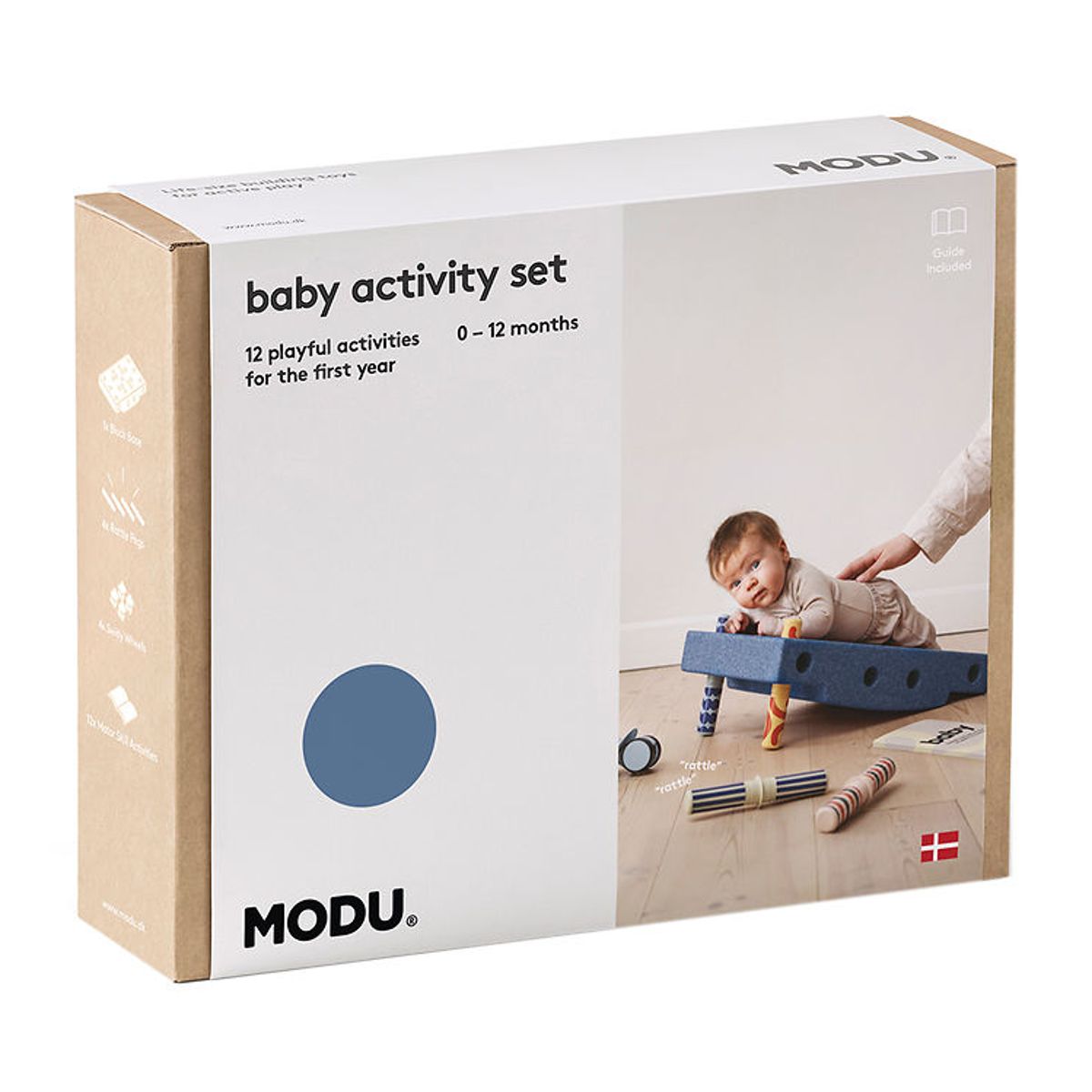 MODU Baby Activity Set - Deep Blue/Sky Blue