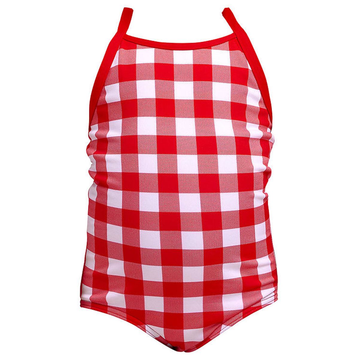 Funkita Badedragt - Printed - UV50+ - Red Checker