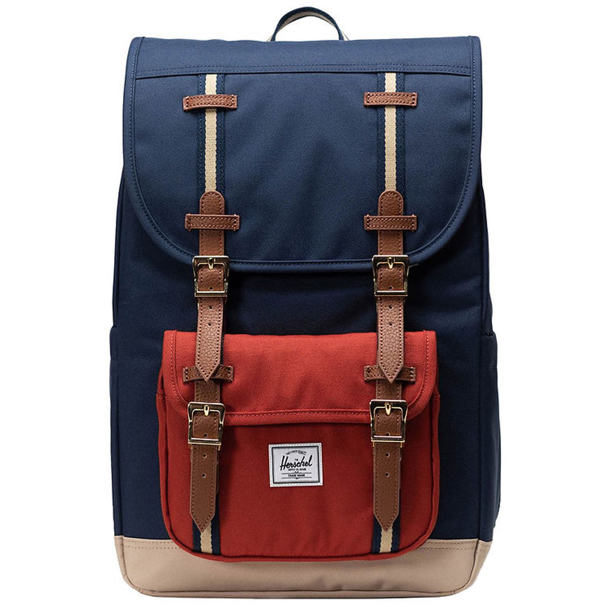 Herschel Rygsæk - Little America Mid - Black Iris/Red Ochre/Twil