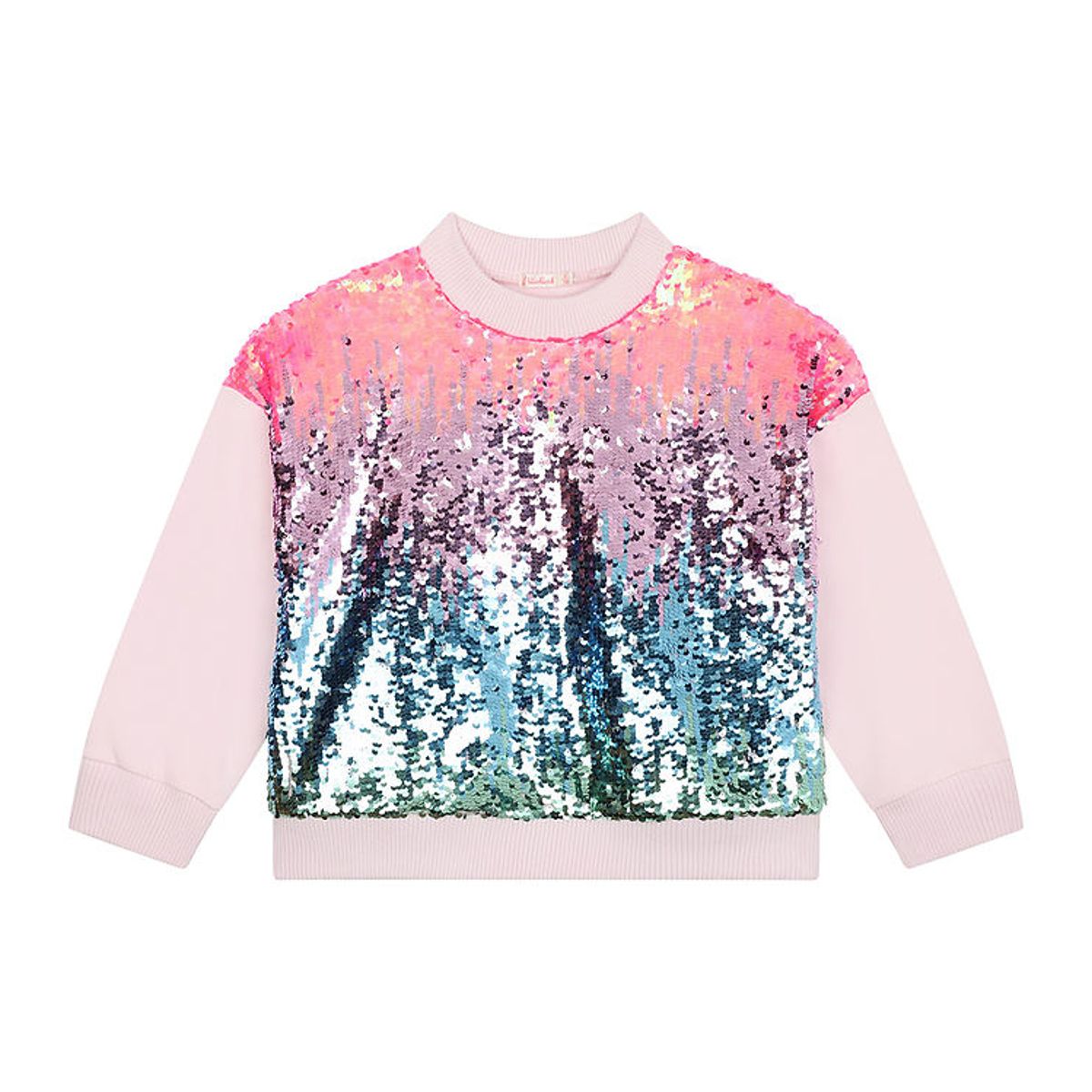 Billieblush Sweatshirt - Pink Pale/Glitter