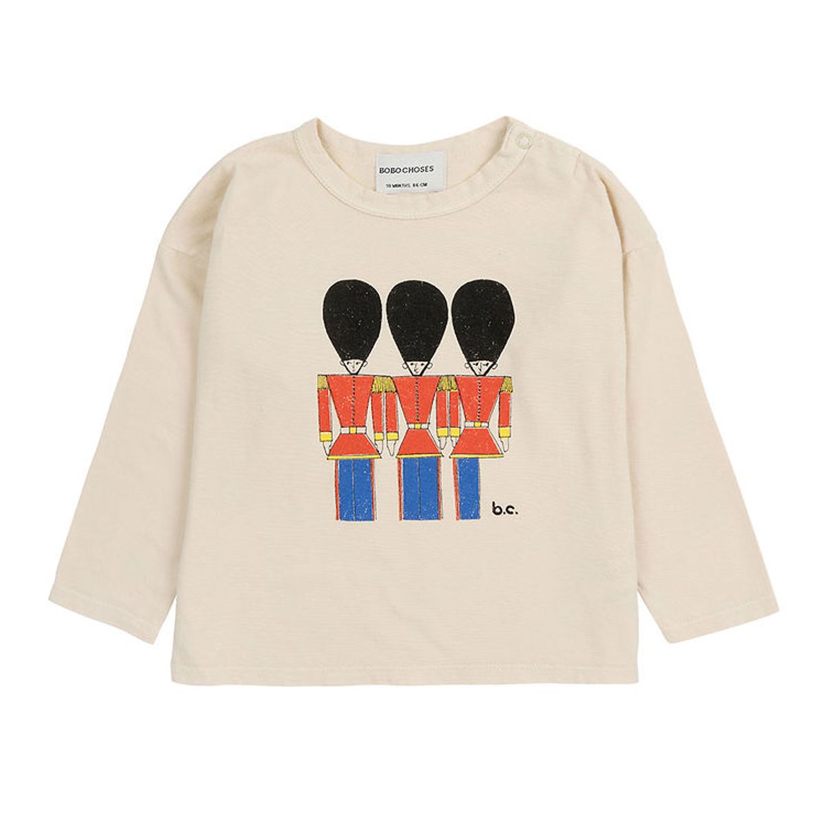 Bobo Choses Bluse - Little Tin Soldiers - Off White