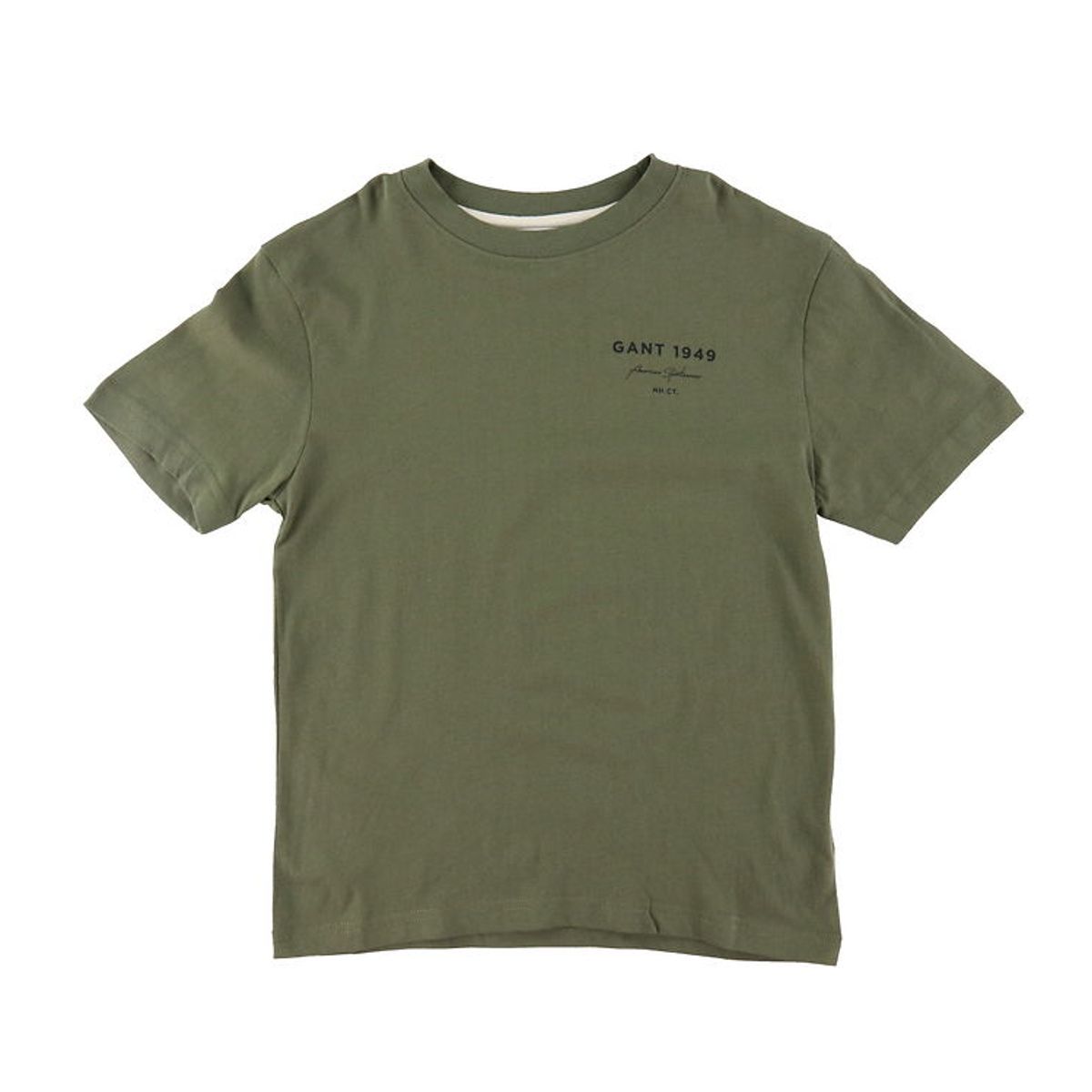 Gant T-shirt - Graphic Script - Juniper Green