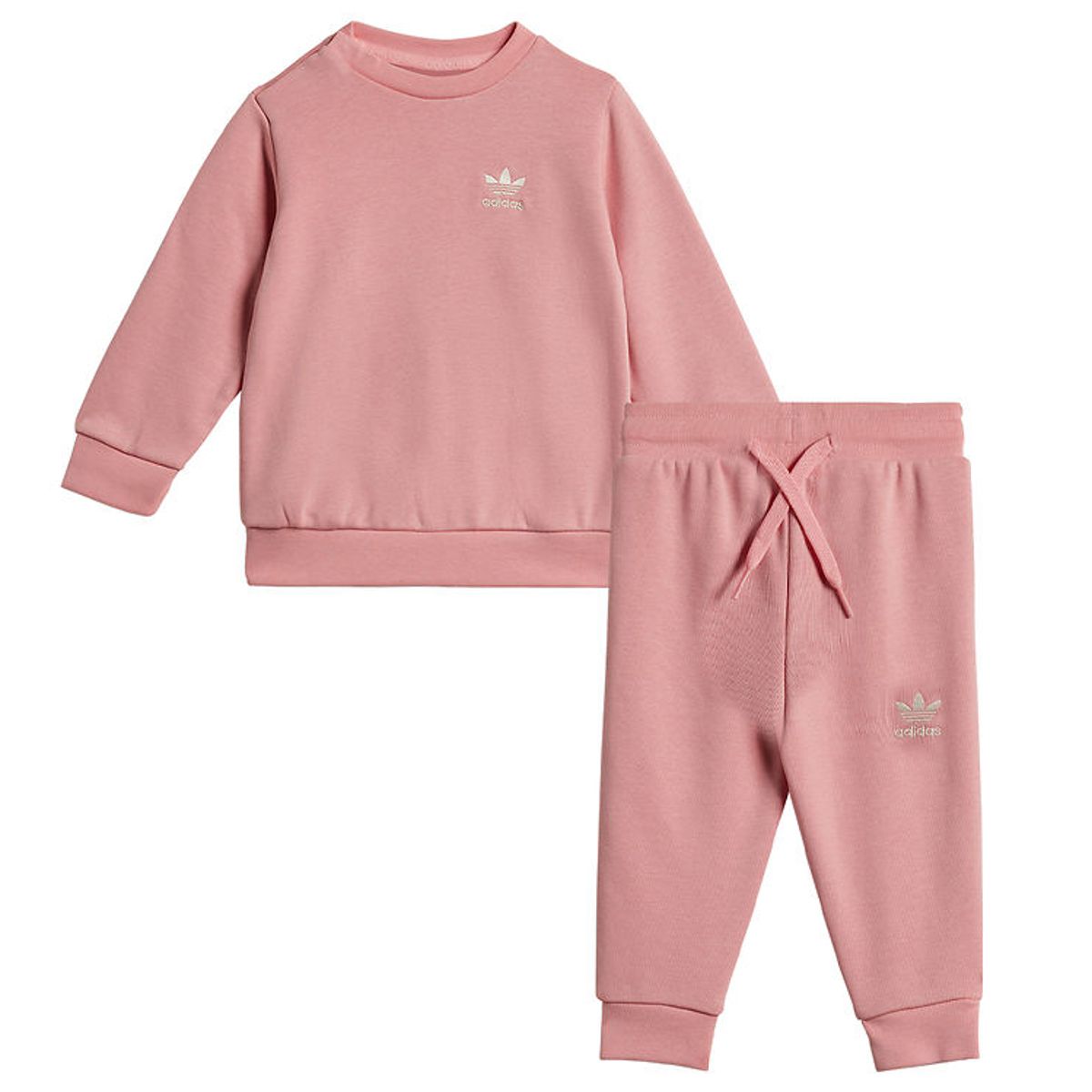 adidas Originals Sweatsæt - Crew - Rosa