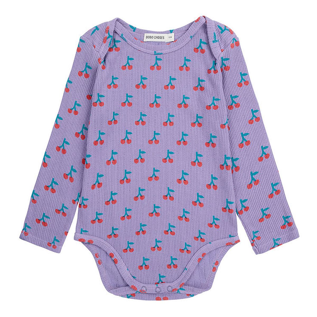 Bobo Choses Body l/æ - Rib - Cherry - Lilla