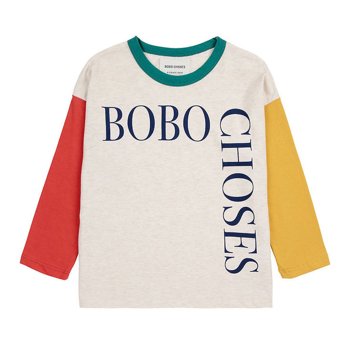 Bobo Choses Bluse - Square Color Block - Multicolor